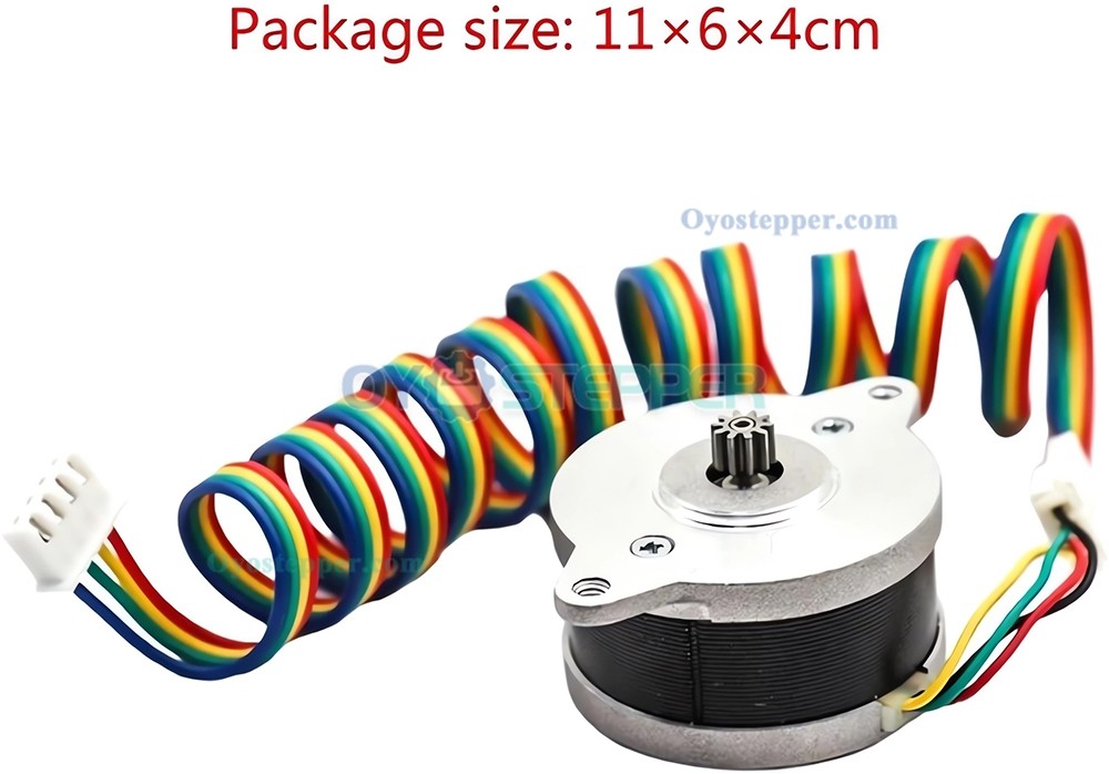 Round NEMA14 36mm Pancake Stepper Motor for Voron 3D Printer Orbiter Extruder